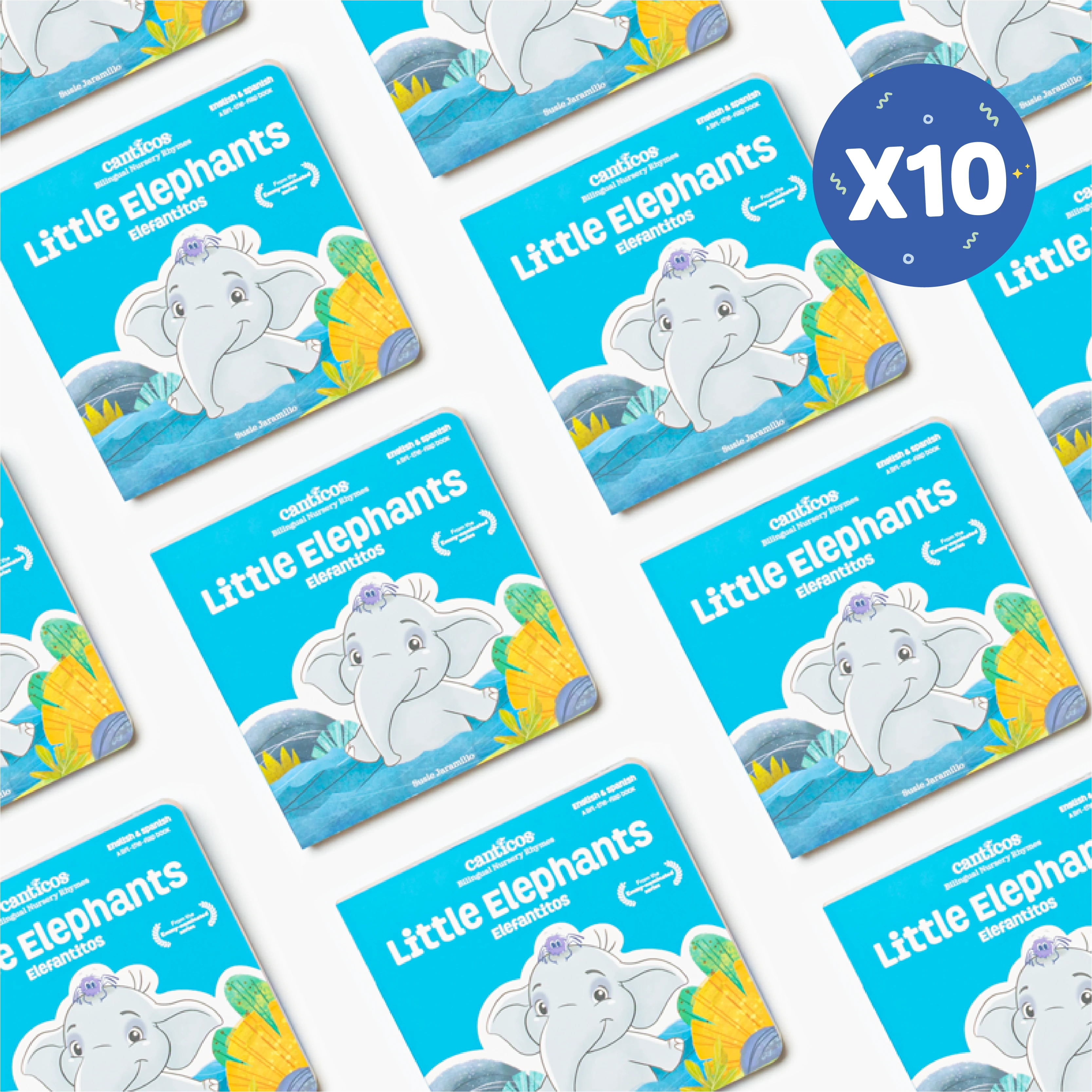 🎉 Elefantitos / Little Elephants Party Favor Pack 📚