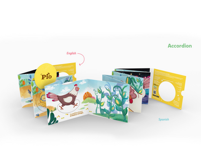 Little Chickies / Los Pollitos, Flip & Play Bilingual Book