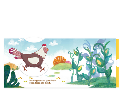 Little Chickies / Los Pollitos, Flip & Play Bilingual Book