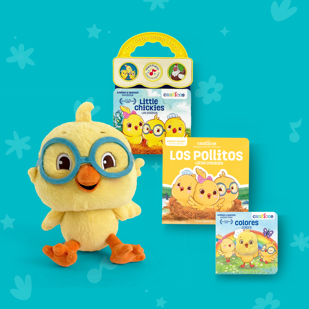 SUPERPACK: Nicky Plushie + 2 Interactive Books + Los Pollitos Book