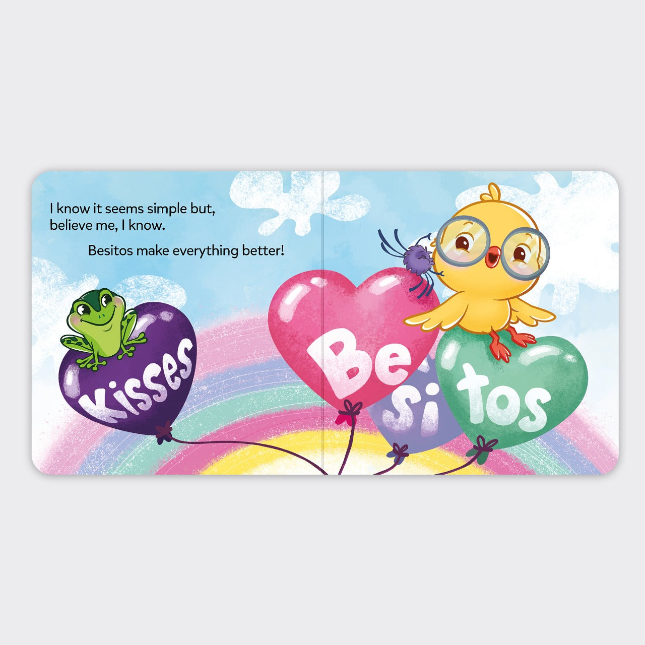 Besitos: The Best Gift in the World. A Bilingual Lift-the-Flap Book
