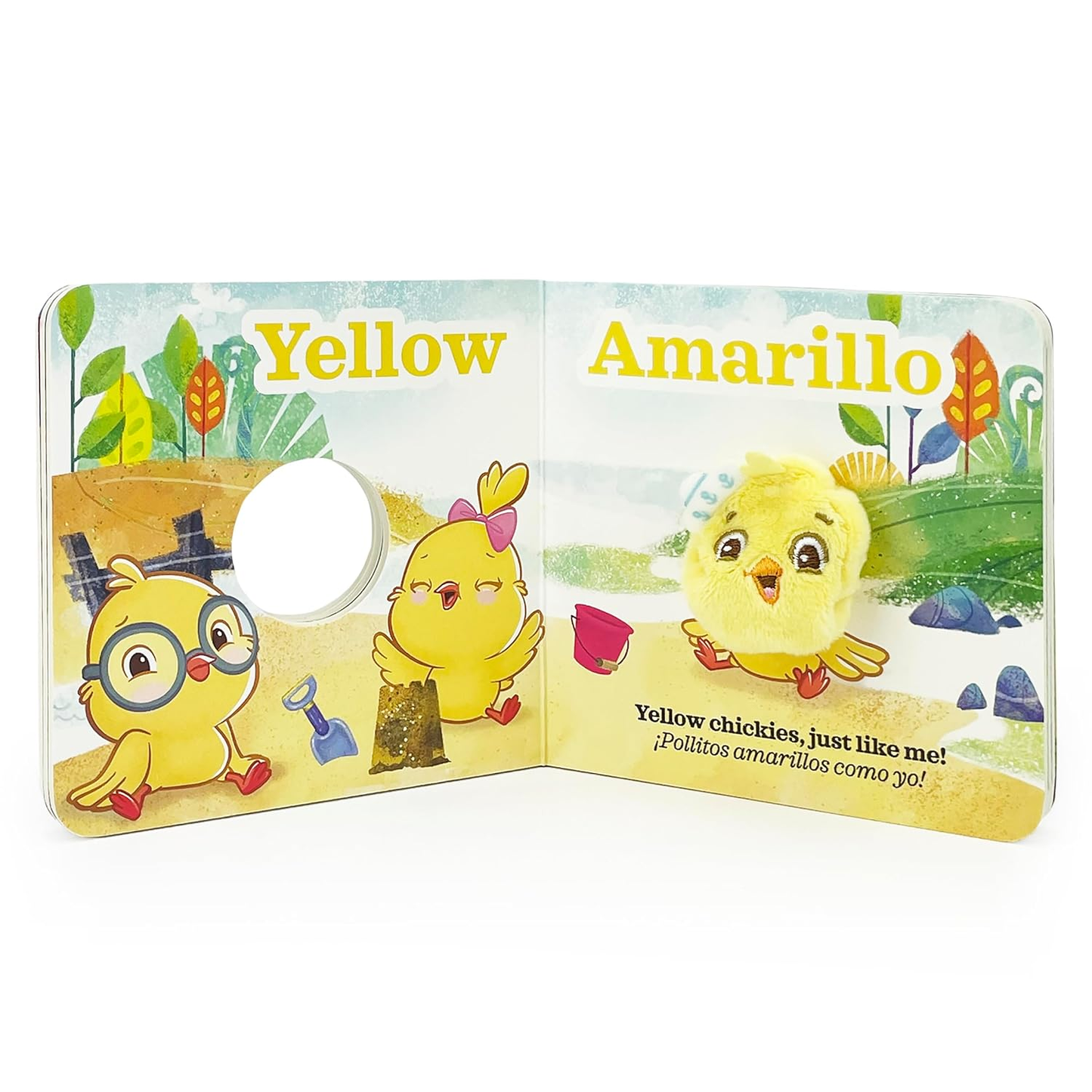 amarillo puppet board book
