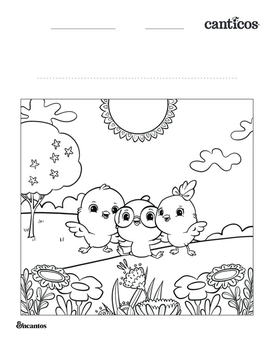 Color the Number — Activity Sheet
