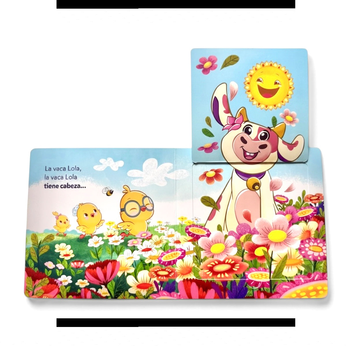 PRE-SALE: La Vaca Lola / Lola the Cow, Bilingual Book with Moving Parts