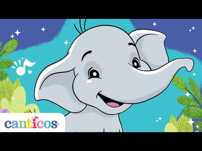 Elefantitos / Little Elephants - Spanish & English Bilingual Finger Puppet Sound Book