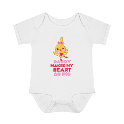 Daddy makes my heart go Pio! Onesie - Kiki