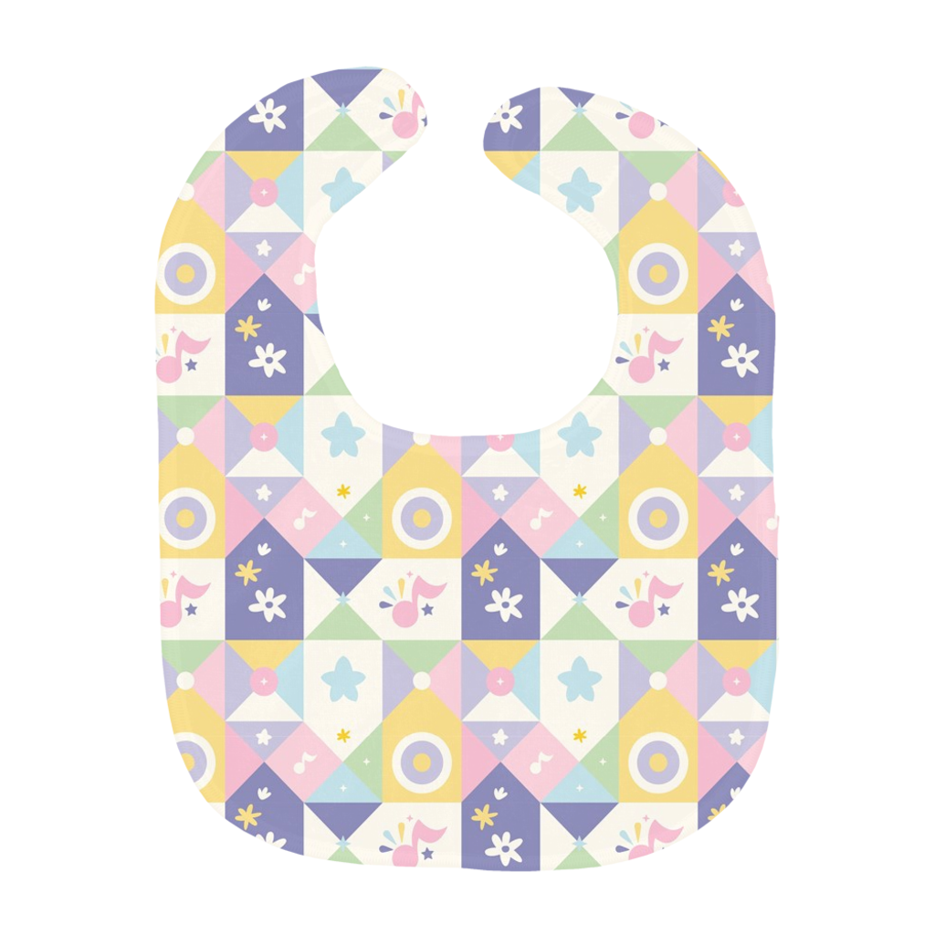 Canticos Pattern Baby Bib
