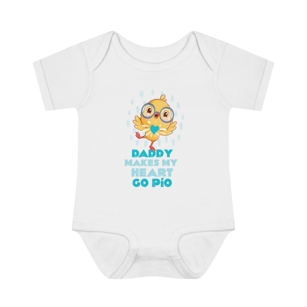 Daddy makes my heart go Pio! Onesie - Nicky