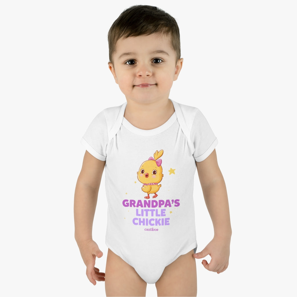 Grandpa's Little Chickie Onesie - Kiki