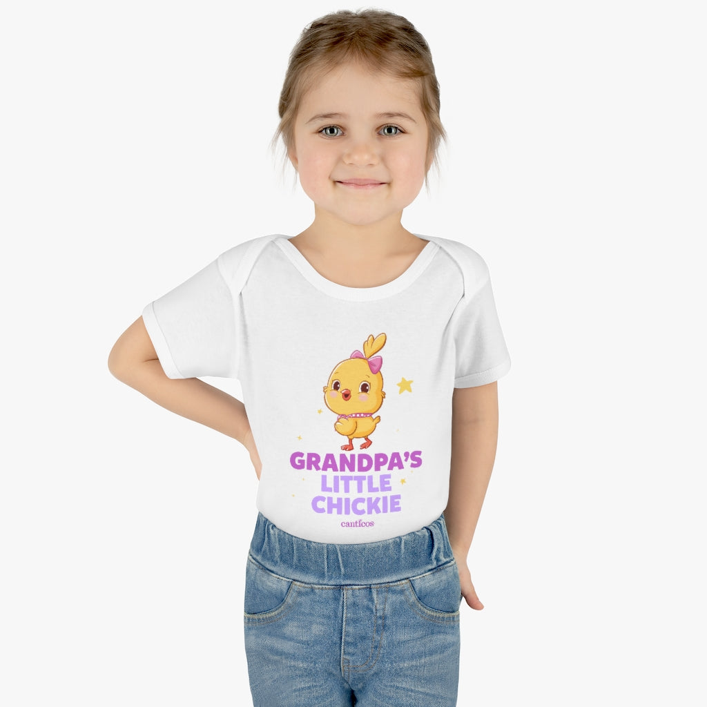 Grandpa's Little Chickie Onesie - Kiki