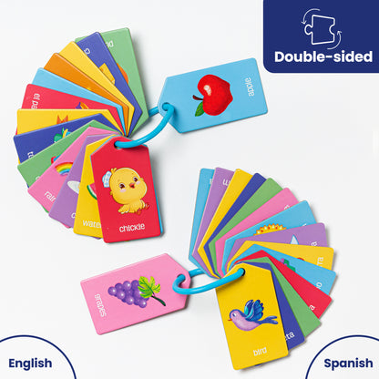 Bilingual Stroller Flash Cards: First Words