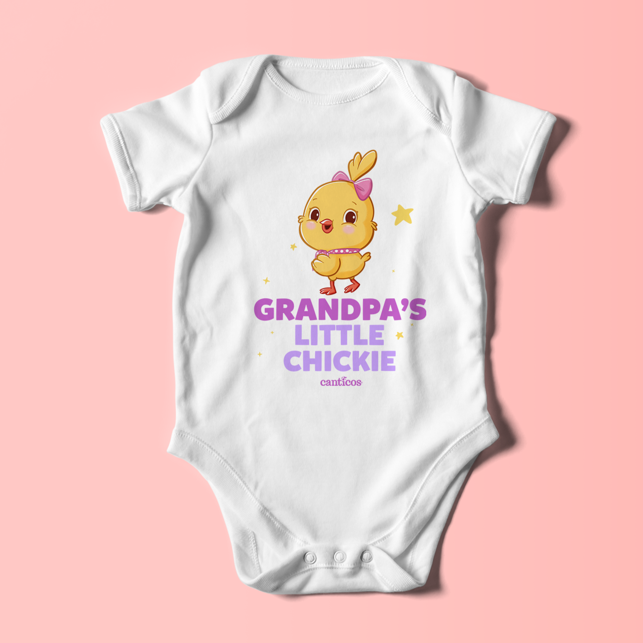 Grandpa's Little Chickie Onesie - Kiki