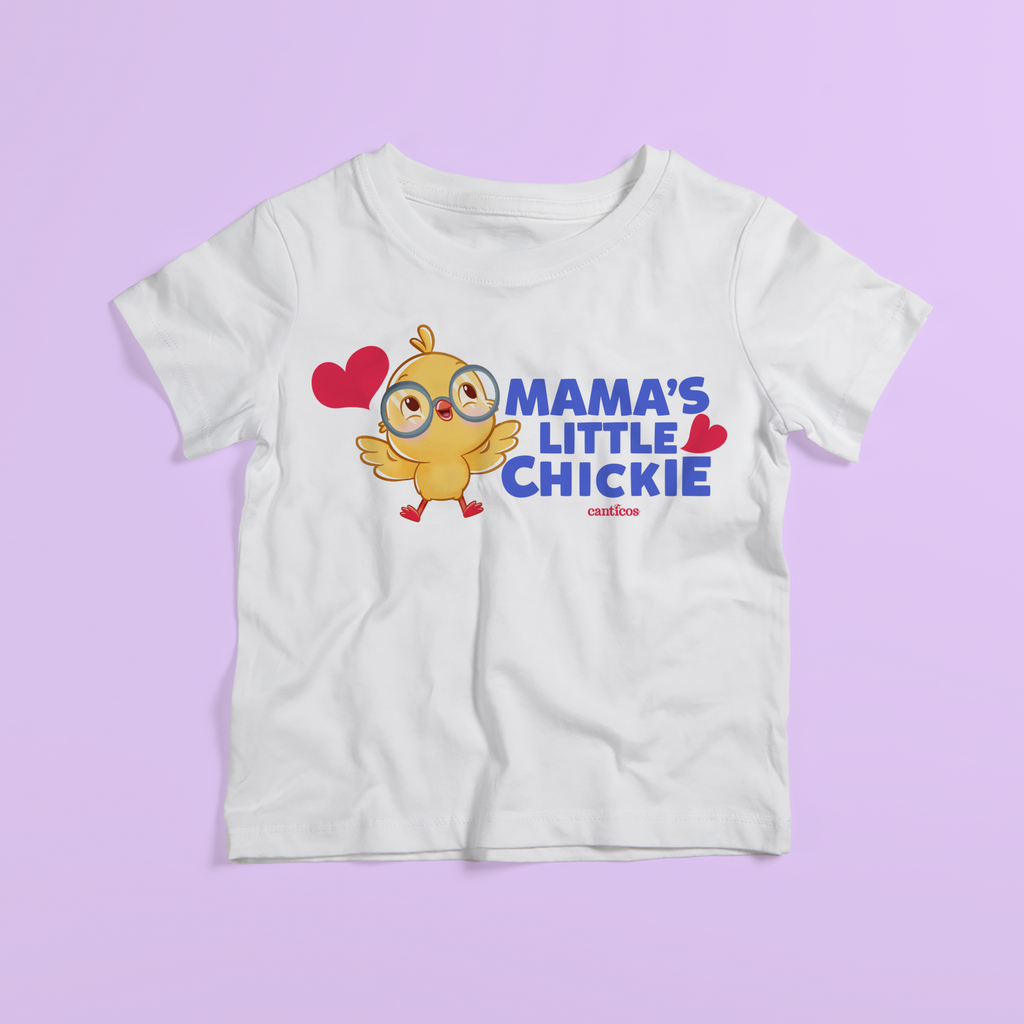 Mama's Little Chickie Toddler T-Shirt - Blue