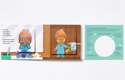 Pin Pon, Flip & Play Bilingual Book