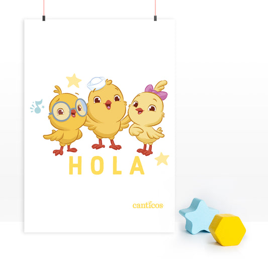 Little Chickies ¡Hola! Poster