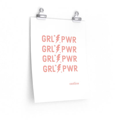 Girl Power - Pink Poster