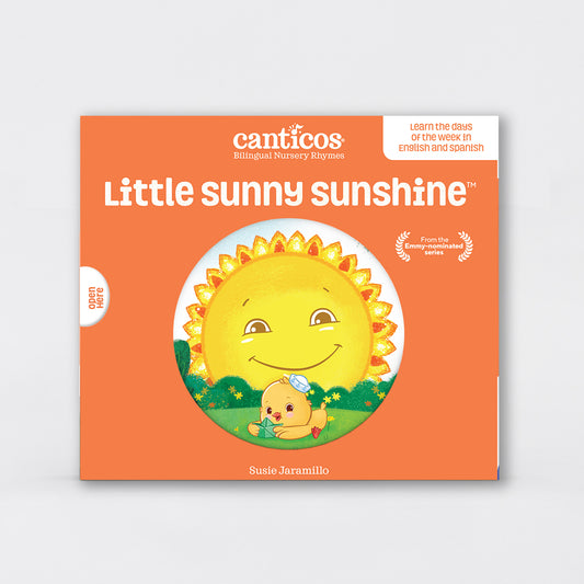 Little Sunny Sunshine / Sol Solecito, Flip & Play Bilingual Book