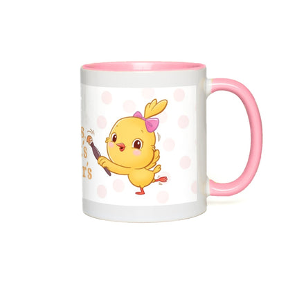 "I dot my i's, cross my t's and roll my r's" Kiki Mug